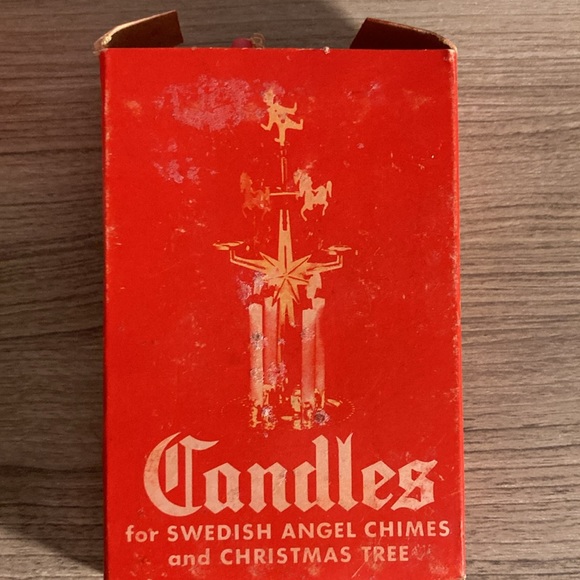 Candles for Swedish angel chimes and Christmas tree - Picture 11 of 14